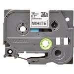 Brother Tze Tpe 18Mmx8M Blk/Wht Tpe