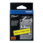 Brother Hse Tube Tpe 5.2Mm Blk/Ylw
