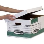 Bankers Box Green Storage Box Pk10