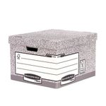 Bankers Stnd Lge Store Box Gry Pk10