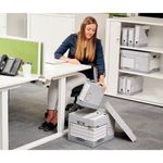 Bankers Stnd Lge Store Box Gry Pk10