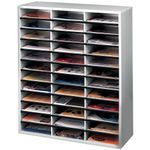 Fellowes Lit Org 36 A4 Cmprt Dve Gry