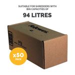 Fellowes Powershred Waste Bag Pk50