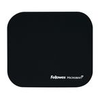 Fellowes Microban Black Mouse Mat