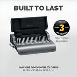Fellowes Quasar-E Comb Bind Machine