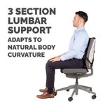 Fellowes Ultimate Back Support Black