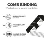 Fellowes Galaxy Man Comb Bind Machn