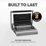 Fellowes Galaxy Man Comb Bind Machn
