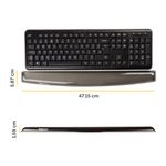 Fellowes Crystal Wrist Support Black