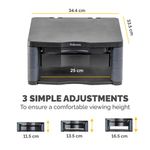 Premium Monitor Stand Plus-Graphite