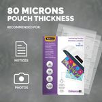 Fellowes A3 Gloss Lam Pouch Pk100
