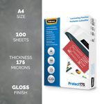 Fellowes A4 Lam Pouch 350Mic Pk100