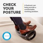 Fellowes Smrt Suites Foot Rockr Blk