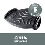 Fellowes Smrt Suites Foot Rockr Blk