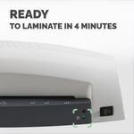 Fellowes White Lunar A4 Laminator