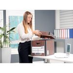 Bankers Box Tall Box Woodgrain Pk5