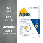 Fellowes Apex A3 Lam Pouch Pk100