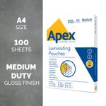 Fellowes Apex A4 Lam Pouch Pk100