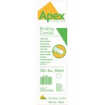 Fellowes Apex Blk Comb 6Mm Pk100