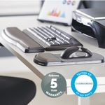 Fellowes Gel Adj Wrist Support Blk