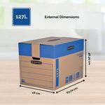 Fellowes Bankers Smoomov Bx 127L Pk5