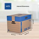 Fellowes Bankers Smoomov Bx 127L Pk5