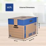 Fellowes Bankers Smoomov Bx 127L Pk5