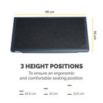 Heavy Duty Foot Support Black