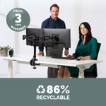 Fellowes Vista Dual Mon Arm