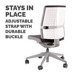 Fellowes I-Spire Lumbar Cushion Gry