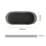 Fellowes I-Spire Lumbar Cushion Gry