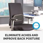 Fellowes I-Spire Lumbar Cushion Gry
