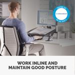 Fellowes Easy Glide Doc Slope Blk