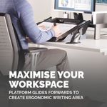 Fellowes Easy Glide Doc Slope Blk