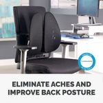 Fellowes Back Angel Back Support Blk