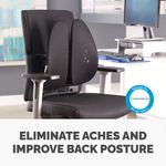 Fellowes Back Angel Back Support Blk