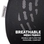 Fellowes Back Angel Back Support Blk