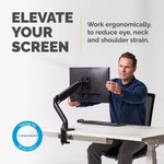 Fellowes Platinum Single Monitor Arm