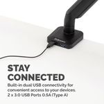 Fellowes Platinum Single Monitor Arm