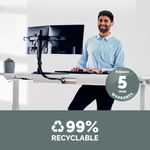 Fellowes Professional Dual Mon Arm