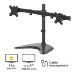 Fellowes Professional Dual Mon Arm