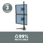 Fellowes Dual Vertical Monitor Arm