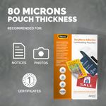 Fellowes Easymove Adh Pouch A4 Pk25