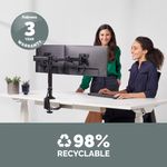 Fellowes Reflex Dual Monitor Arm