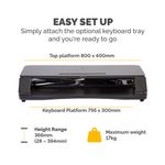 Fellowes Corsivo Sit/Stand Wkstn