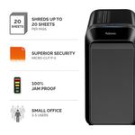 Fellowes Lx221 M-Cut Shredder Black