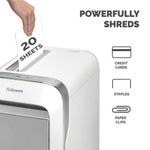 Fellowes Lx221 M-Cut Shredder White