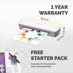 Fellowes Ion Laminator A4 Wht/Grey