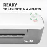Fellowes Ion Laminator A3 Wht/Grey