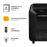 Fellowes Pwrshrd Lx200 Mc Shrd Blk